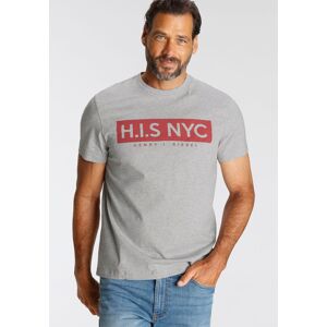 H.I.S Rundhalsshirt hellgrau meliert  XXL (60/62)