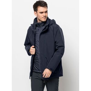 Jack Wolfskin 3-in-1-Funktionsjacke »BERGLAND 3IN1 JKT M«, mit Kapuze night-blue  XXXL (60)