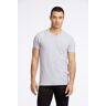 LINDBERGH T-Shirt grey mel  XXL