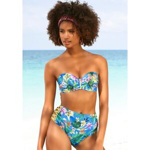 Venice Beach Bügel-Bandeau-Bikini-Top »Hanni« blau-bedruckt  34