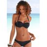 Bruno Banani Bügel-Bandeau-Bikini schwarz  38