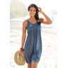 Beachtime Strandkleid blau-bedruckt  36