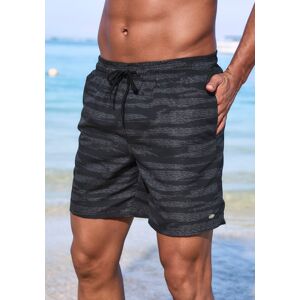 KangaROOS Badeshorts schwarz bedruckt  XL (54/56)