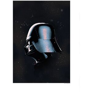 Komar Poster »Star Wars Classic Helmets Vader«, Star Wars, (1 St.) schwarz-weiss