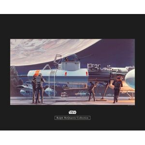 Komar Poster »Star Wars Classic RMQ Yavin Hangar«, Star Wars, (1 St.) bunt