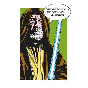 Komar Poster »Star Wars Classic Comic Quote Obi Wan«, Star Wars, (1 St.) bunt