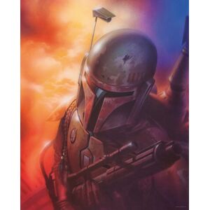 Komar Poster »Star Wars Classic Mandalorian«, Star Wars, (1 St.) bunt