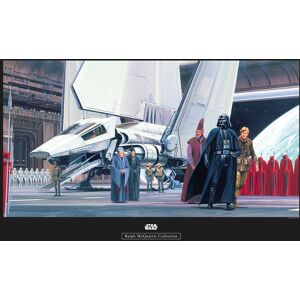 Komar Poster »Star Wars Classic RMQ Death Star Shuttle Dock«, Star Wars, (1 St.) bunt