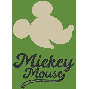 Komar Poster »Mickey Mouse Green Head«, Disney, (1 St.) grün