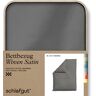 Schlafgut Bettbezug »Woven Satin«, (1 St.) Grey Mid  B/L: 155 cm x 220 cm