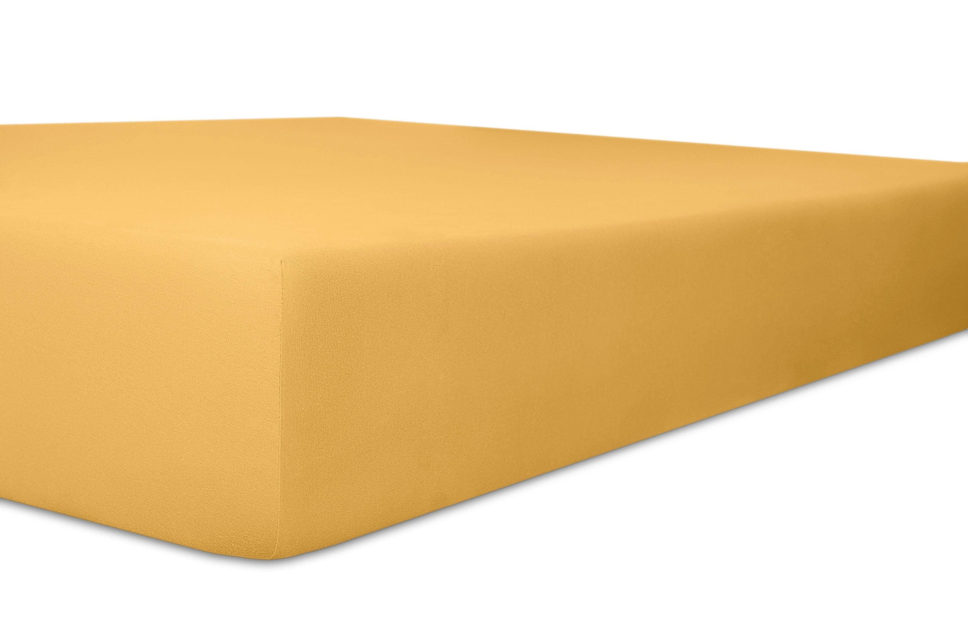 Kneer Spannbettlaken »Exclusive-Stretch«, (1 St.), optimaler Sitz beige