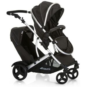 Hauck Geschwisterwagen »Duett 2 Blac«, 36 kg Schwarz