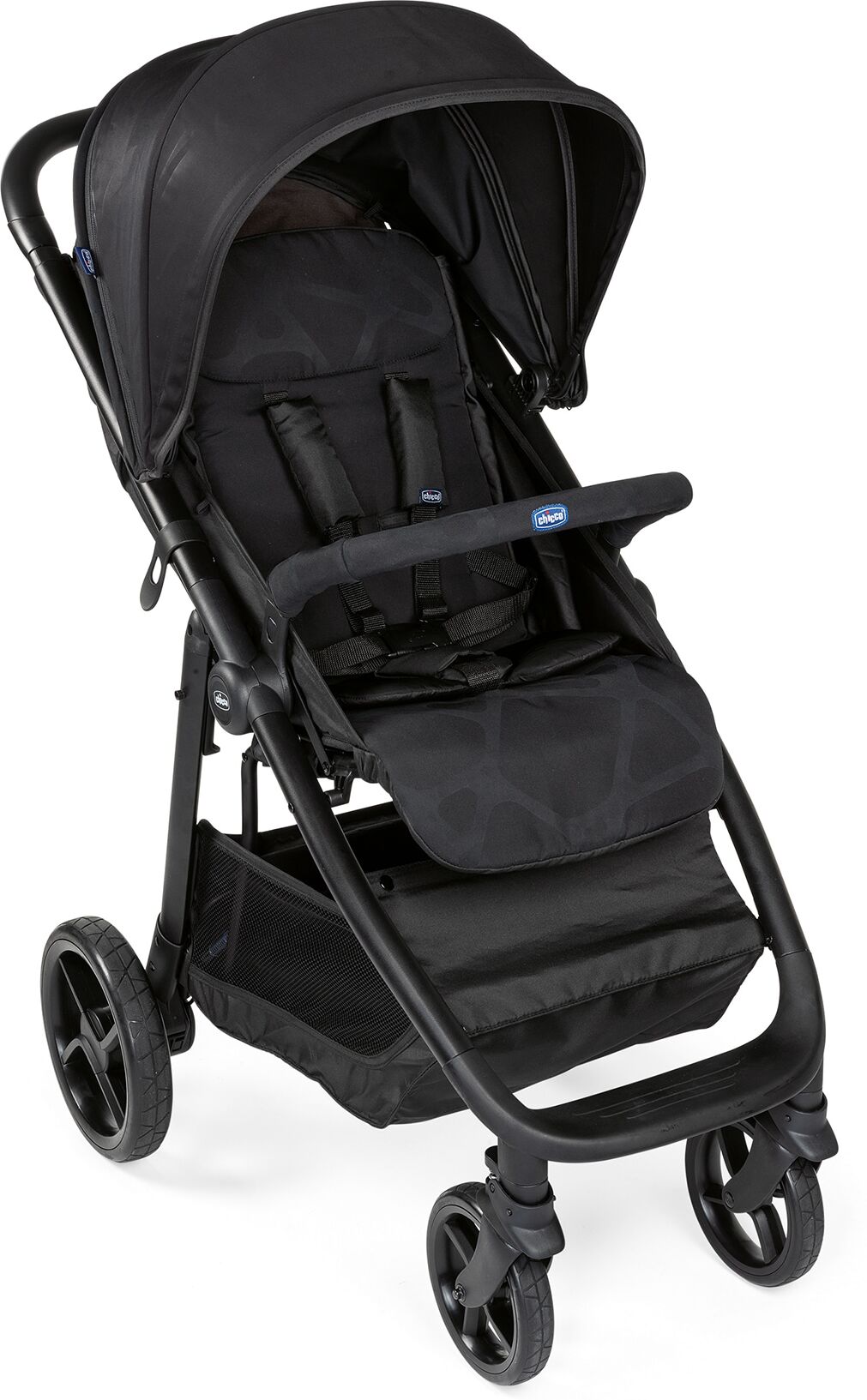 Chicco Sport-Kinderwagen »Multiride, Jet Black«, 22 kg, XXL-Verdeck mit SPF... schwarz