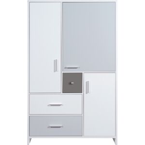 Schardt Kinderkleiderschrank »Candy Grey« weiss/grau