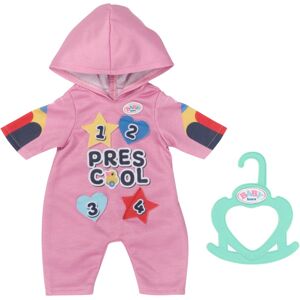 Baby Born Puppenkleidung »Kindergarten Einteiler & Badges, 36 cm« rosa