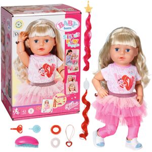 Baby Born Stehpuppe »Style&Play, Sister blond, 43 cm« rosa