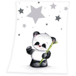 Baby Best Babydecke »Fynn Panda« weiss