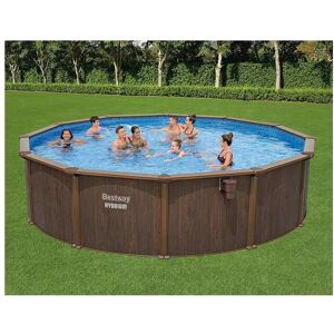 Bestway Pool »Hydrium Komplett-Set Ø 549 x 132 cm« Braun  Ø/B/H/L: 549 cm x Breite 549 cm x Höhe 132 cm x Länge 549 cm