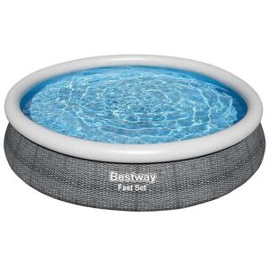 Bestway Pool »Fast Set Ø 366 x 76 cm« Grau  Ø/B/H/L: 366 cm x Breite 366 cm x Höhe 76 cm x Länge 366 cm