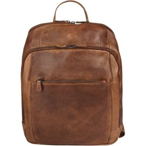 Piké Laptoprucksack cognac  B/H/T: 28 cm x 35 cm x 6 cm