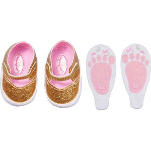 Baby Annabell Puppenkleidung »Schuhe + Sohlen 43 cm« goldfarben