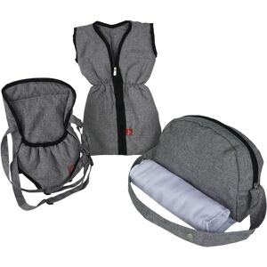 Knorrtoys® Puppen Schlafsack »Puppenzubehörset - Stone«, (Set, 3 tlg.) Stone