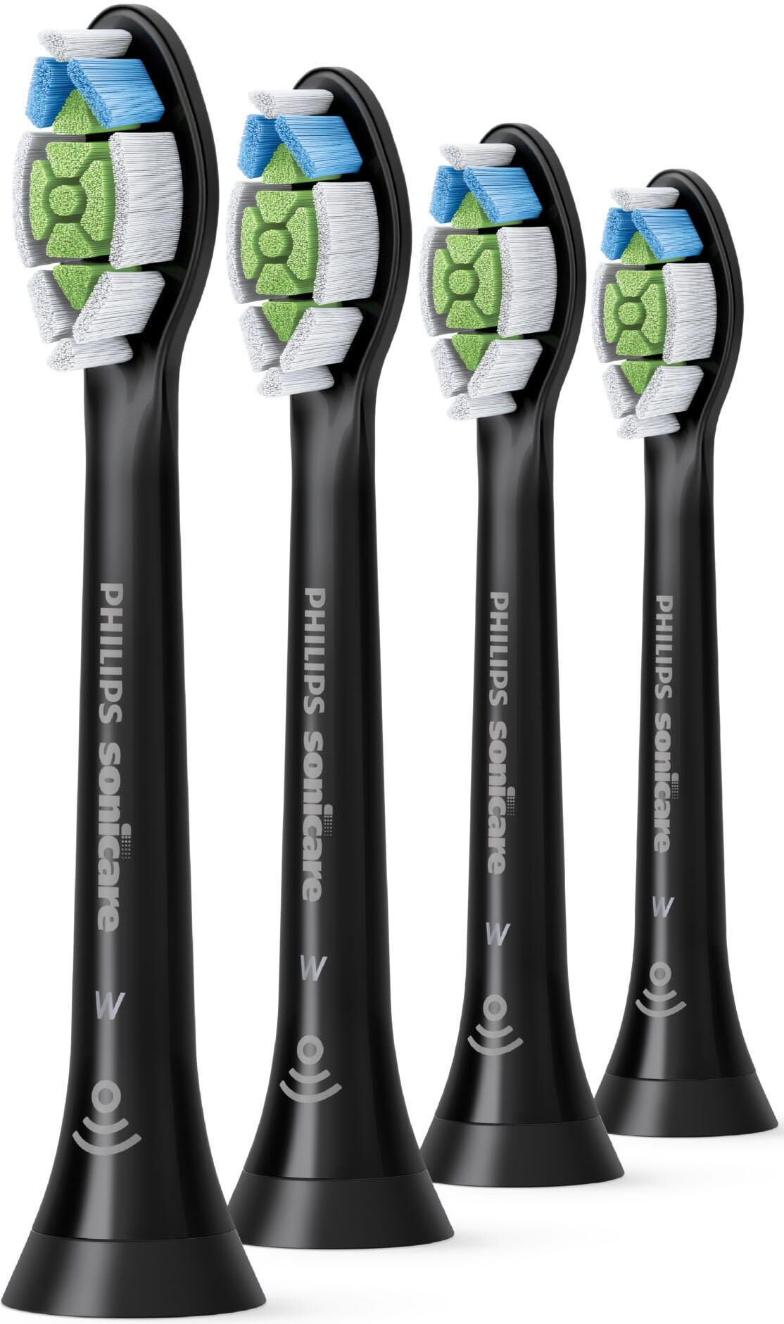 Philips Sonicare Aufsteckbürsten »Optimal White Standard«, besonders weisse... schwarz  4 St.