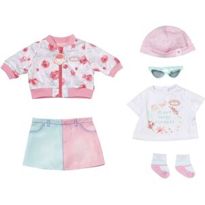 Baby Annabell Puppenkleidung »Deluxe Frühling«, (Set, 6 tlg.) rosa/blau