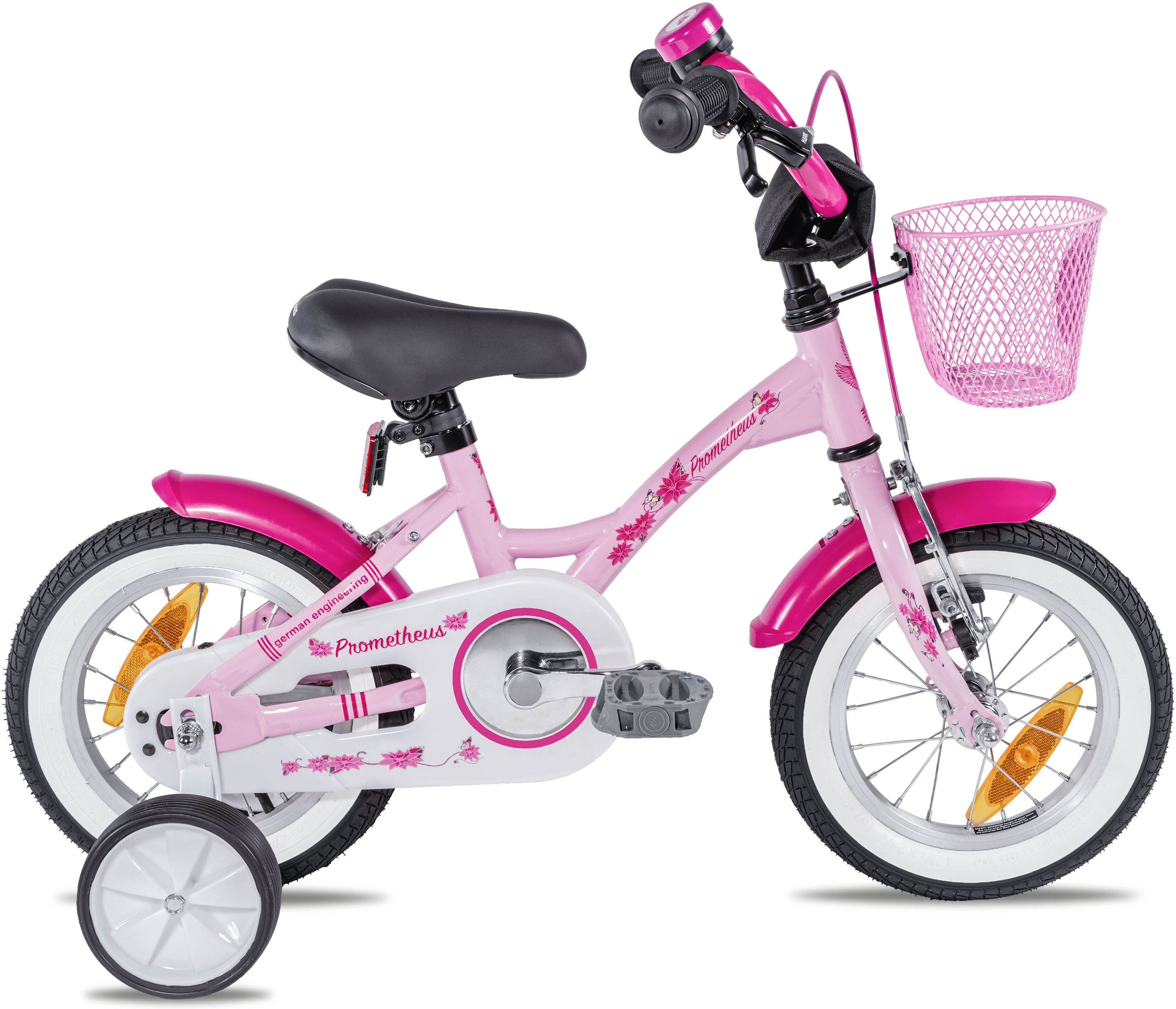 PROMETHEUS BICYCLES Kinderfahrrad »Hawk«, 1 Gang rosa  RH 22 cm