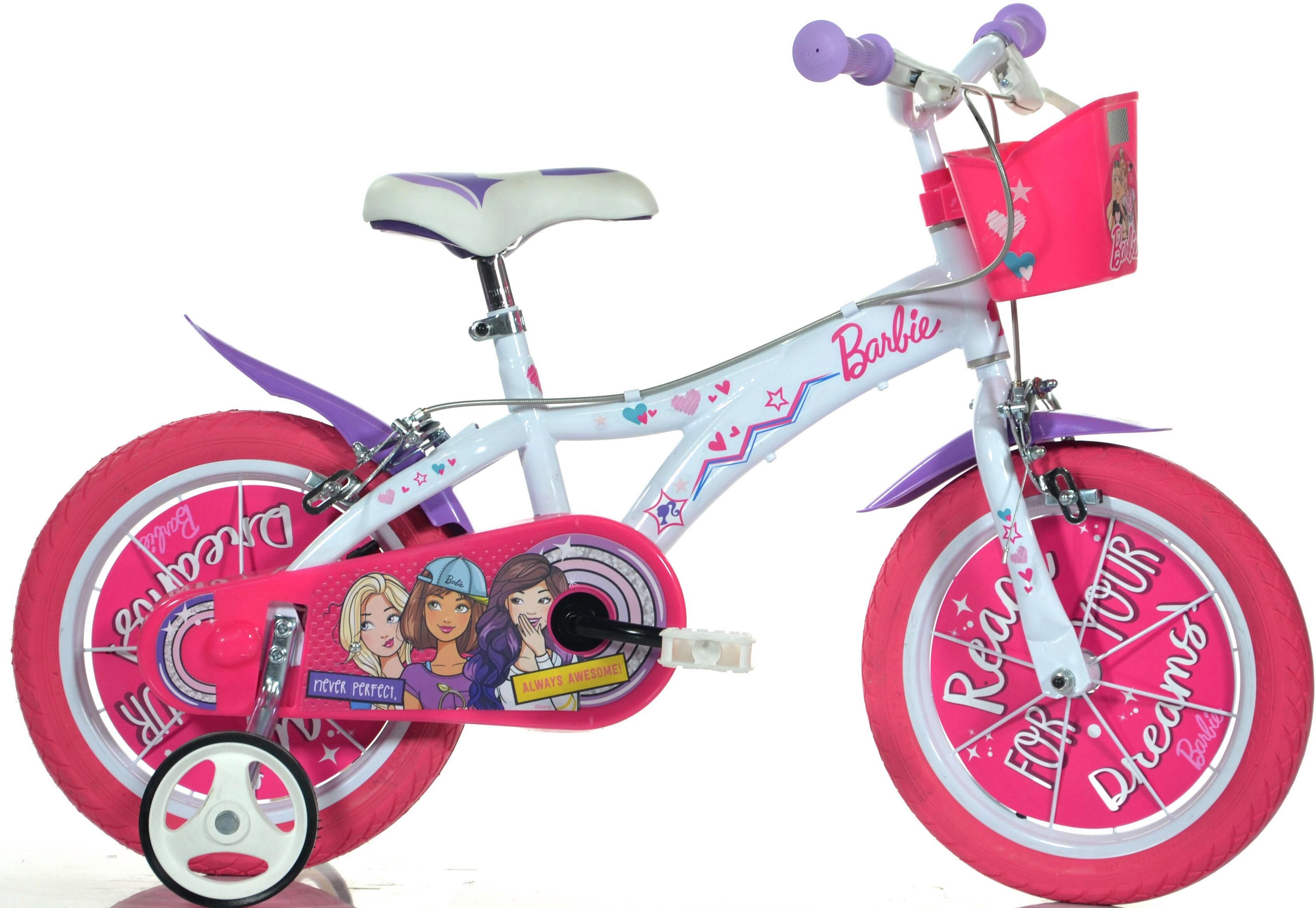 Barbie Kinderfahrrad »Barbie«, 1 Gang Floral Pink  RH 28 cm