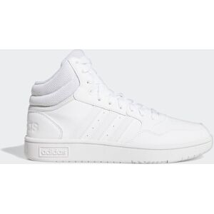 Adidas Sportswear Sneaker »HOOPS 3.0 MID CLASSIC« Cloud White / Cloud White / Dash Grey  38,5