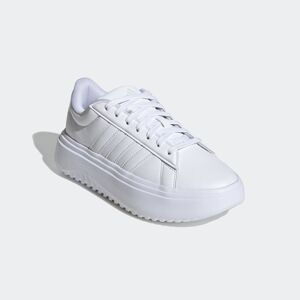 Adidas Sportswear Sneaker »GRAND COURT PLATFORM« Cloud White / Cloud White / Crystal White  39