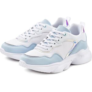 LASCANA Sneaker weiss-blau  42