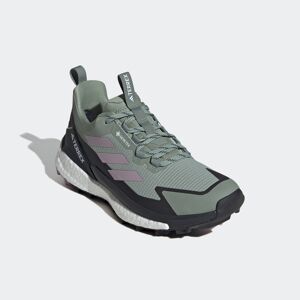 Adidas TERREX Wanderschuh »TERREX FREE HIKER 2 LOW Gore-Tex W« Silver Green / Preloved Fig / Carbon  38