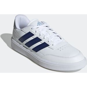 Adidas Sportswear Tennisschuh »COURTBLOCK« Cloud White / Dark Blue / Halo Silver  40