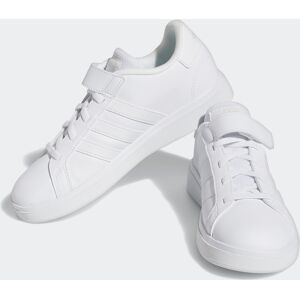 Adidas Sportswear Sneaker »GRAND COURT COURT ELASTIC LACE AND TOP STRAP« Cloud White / Cloud White / Grey One  32