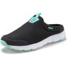 LASCANA Slip-On Sneaker, Sabot aus leichtem Mesh-Material schwarz  40