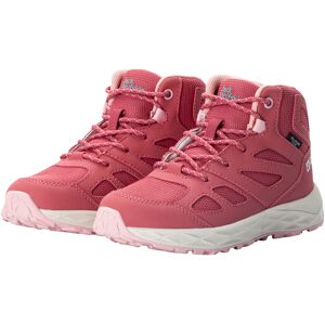 Jack Wolfskin Wanderschuh »WOODLAND 2 TEXAPORE MID K« pink  40