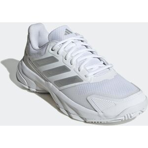 Adidas Performance Tennisschuh »COURTJAM CONTROL 3« Cloud White / Silver Metallic / Grey One  40