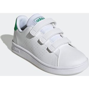 Adidas Sportswear Sneaker »ADVANTAGE COURT LIFESTYLE HOOK-AND-LOOP« Cloud White / Green / Core Black  31