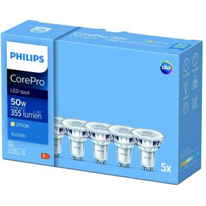 Philips LED-Leuchtmittel »Lampe CorePro«, GU10, Warmweiss weiss