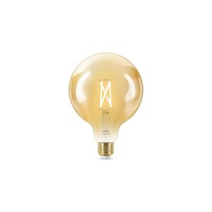 WiZ LED-Leuchtmittel »6.7W (50W) E27 G120 Filament Amber Einzelpack«, E27, 1... Bernstein