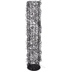 Creativ light LED Dekolicht »Metalldraht-Tower«, 120 flammig-flammig schwarz