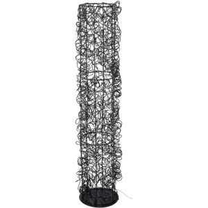 Creativ light LED Dekolicht »Metalldraht-Tower«, 100 flammig-flammig schwarz