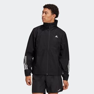 Adidas Sportswear Outdoorjacke »BSC 3STREIFEN RAIN.RDY REGENJACKE«, mit Kapuze Black  4XL