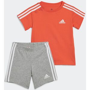 Adidas Sportswear Trainingsanzug »I 3S SPORT SET«, (2 tlg.) Bright Red / White  80