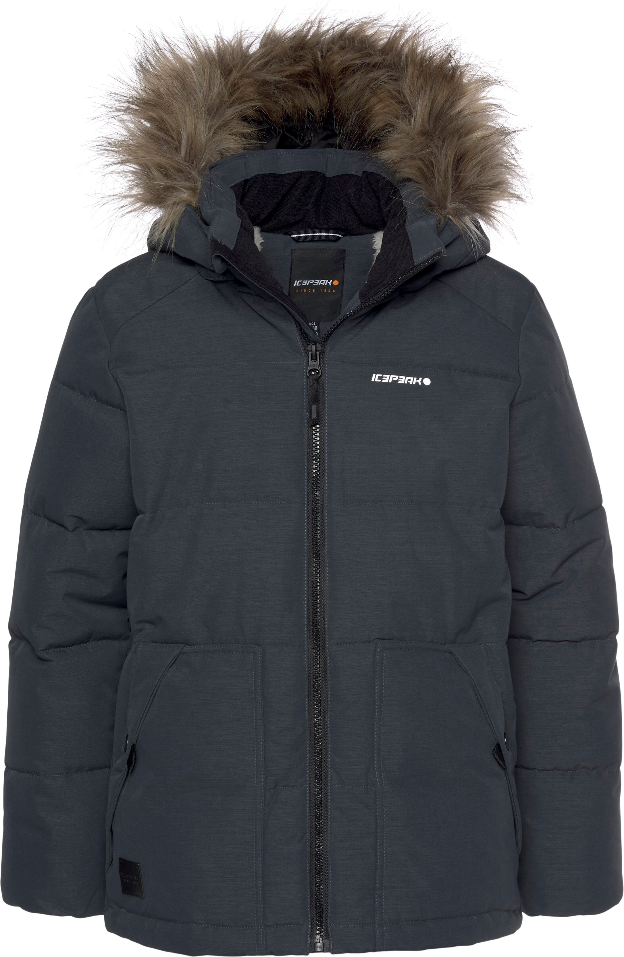 Icepeak Steppjacke »KENNER« grau  128 140 152 164 176