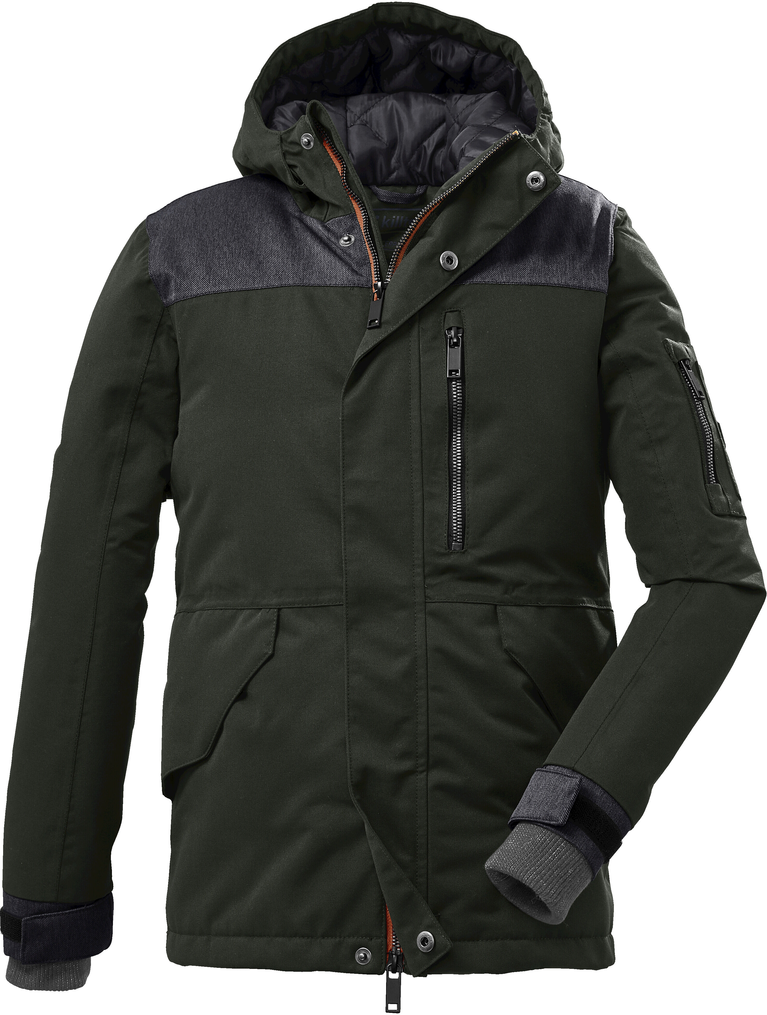 Killtec Outdoorjacke »KOW 5 BYS JCKT« grün  128 140 152 164 176