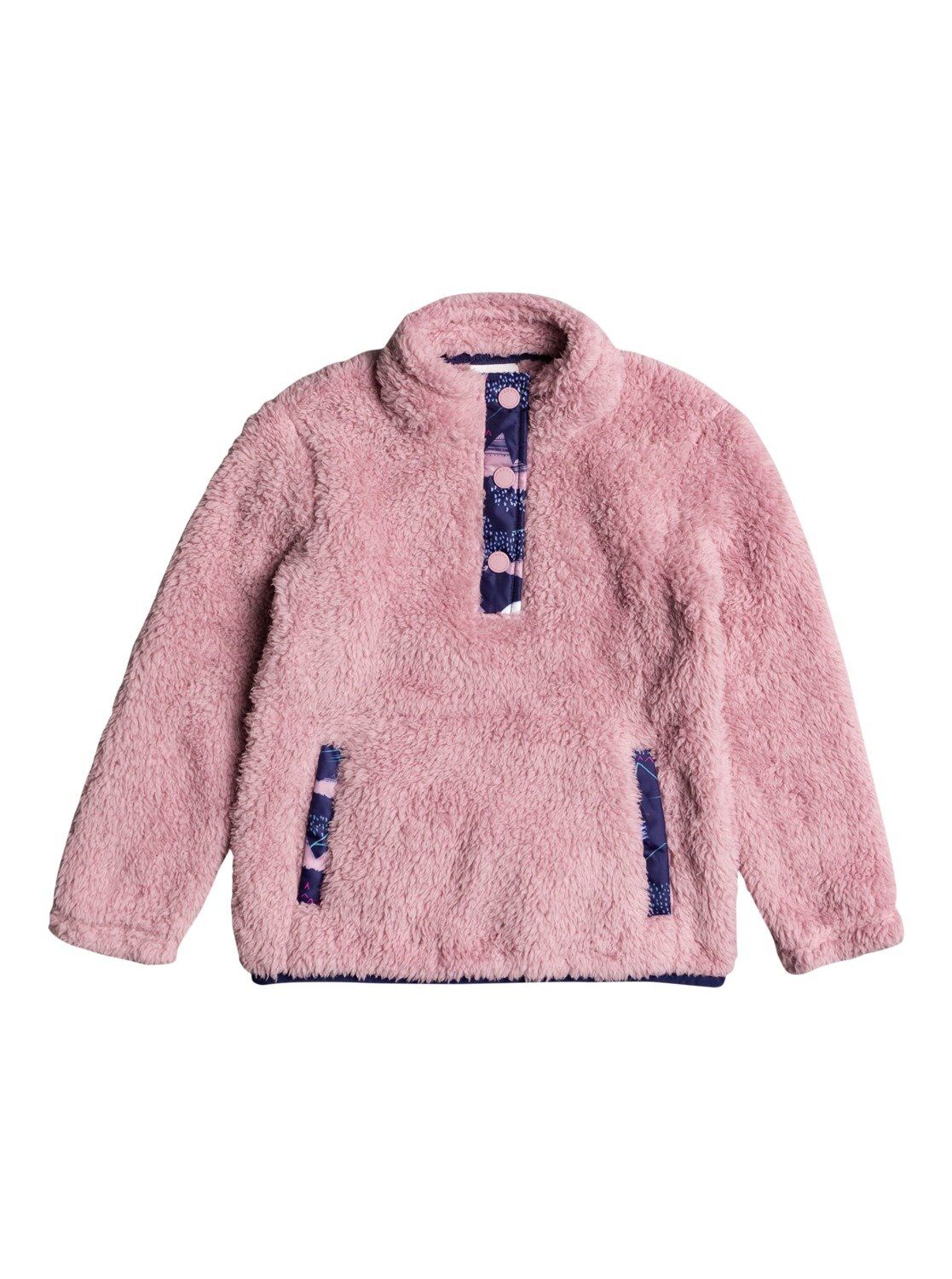 Roxy Fleecepullover »Mini Alabama« rosa  2(84-92cm) 3(91-100cm) 4(101-114cm) 6(115-126cm)