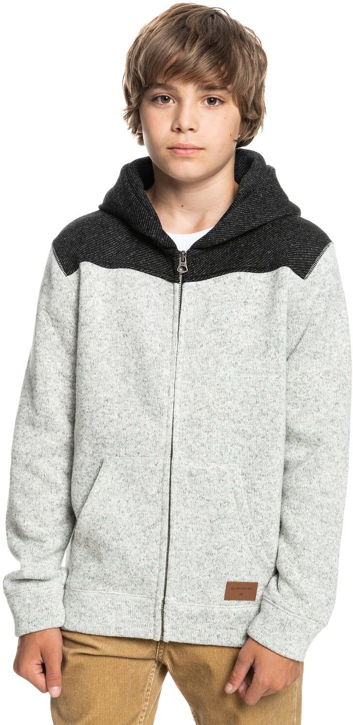 Quiksilver Kapuzensweatjacke »Keller Block« grau  10(140-148cm) 12(148-156cm) 14(155-164cm) 16(165-172cm) 8(125-130cm)